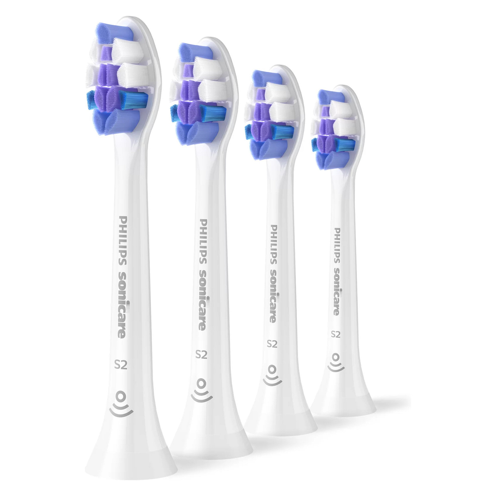 Philips Zahnbürste HX6054/87 / Sonicare S2 Sensitive 4-Pack Wei