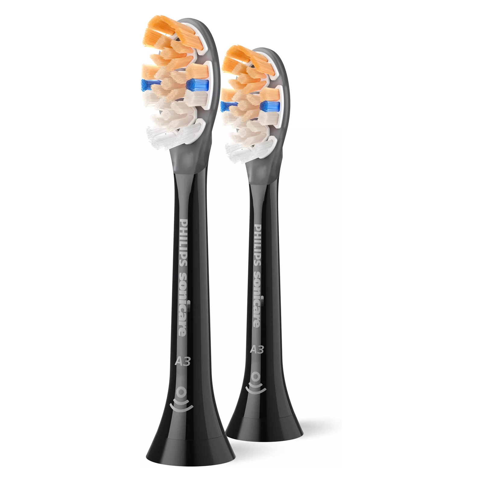 Philips Aufsteckzahnbürste HX9092/88 / Sonicare A3 Premium All-in-one Doppelpack Schwarz