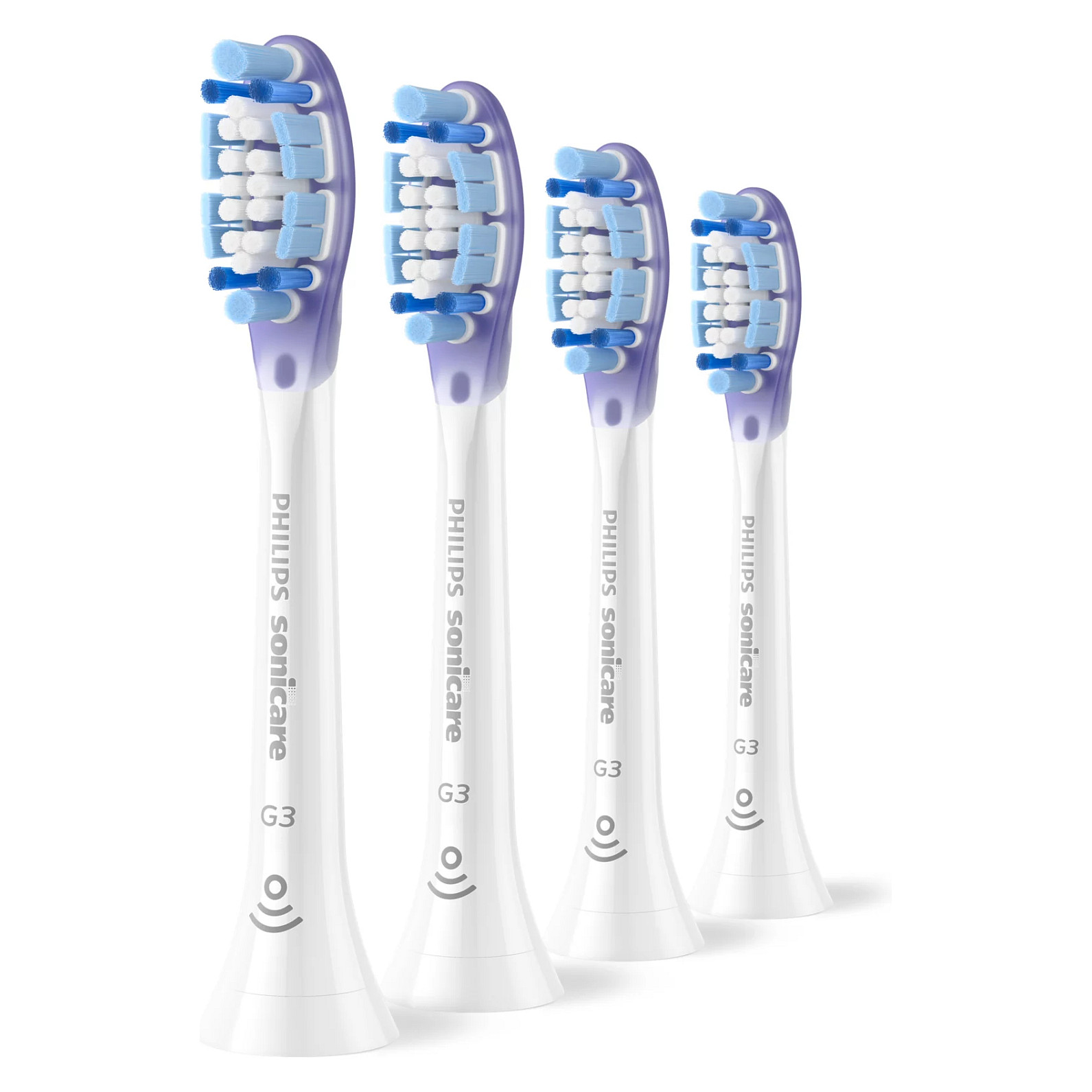 Philips Aufsteckzahnbürste HX9054/87 / Sonicare G3 Premium Gum Care 4-Pack Wei