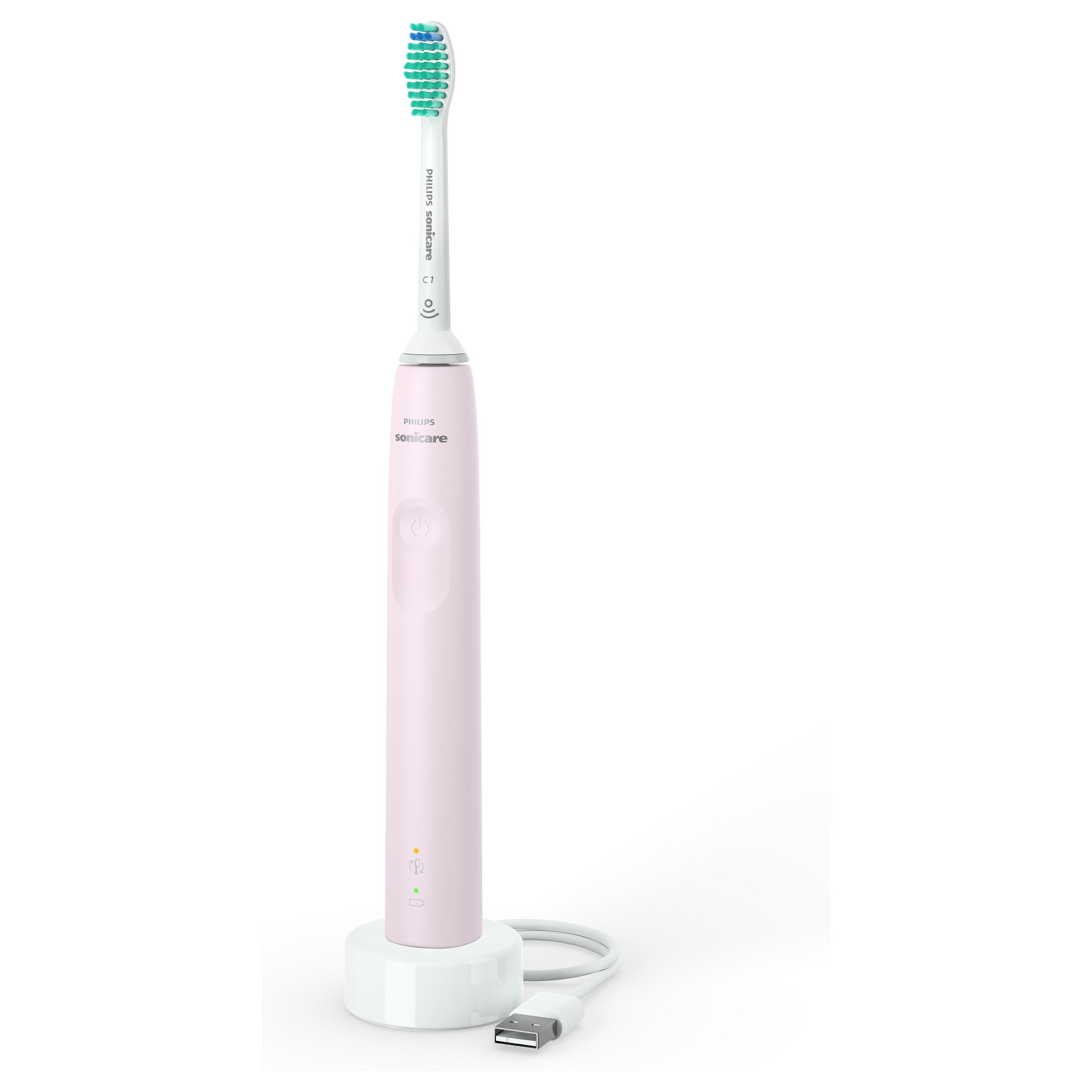 Philips Sonicare 3100 Series HX3671/11, Elektrische Zahnbürste (rosa)