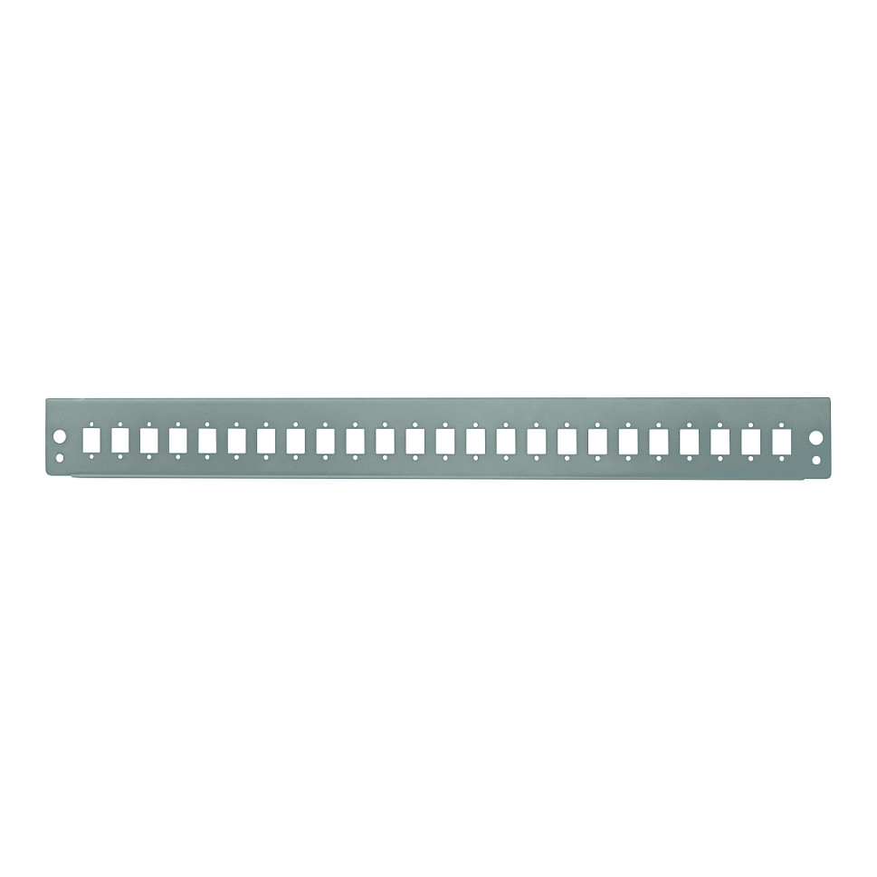Logilink Fiber Front Panel 24 LC-Duplex or SC-Simplex, light grey Netzwerk- und Serverschränke
