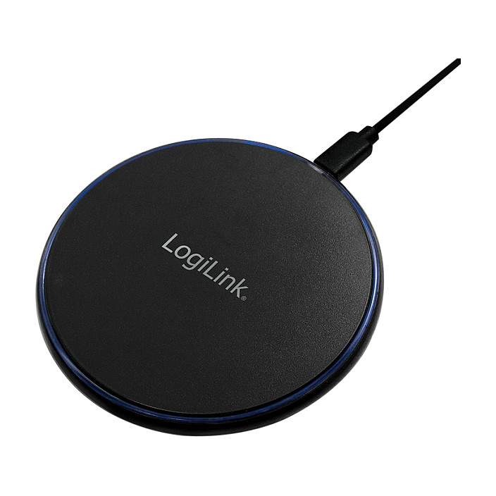 Logilink Wireless Table Fast Charger 10 W Smartphone Zubehör