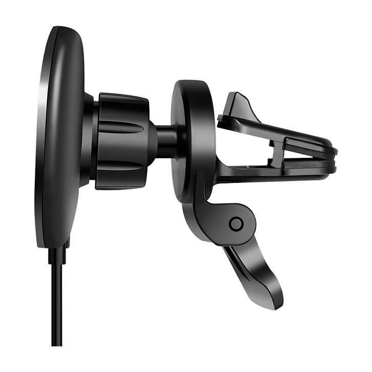 Logilink Wireless Car Charger w/ smartphone mount 15W, round shape