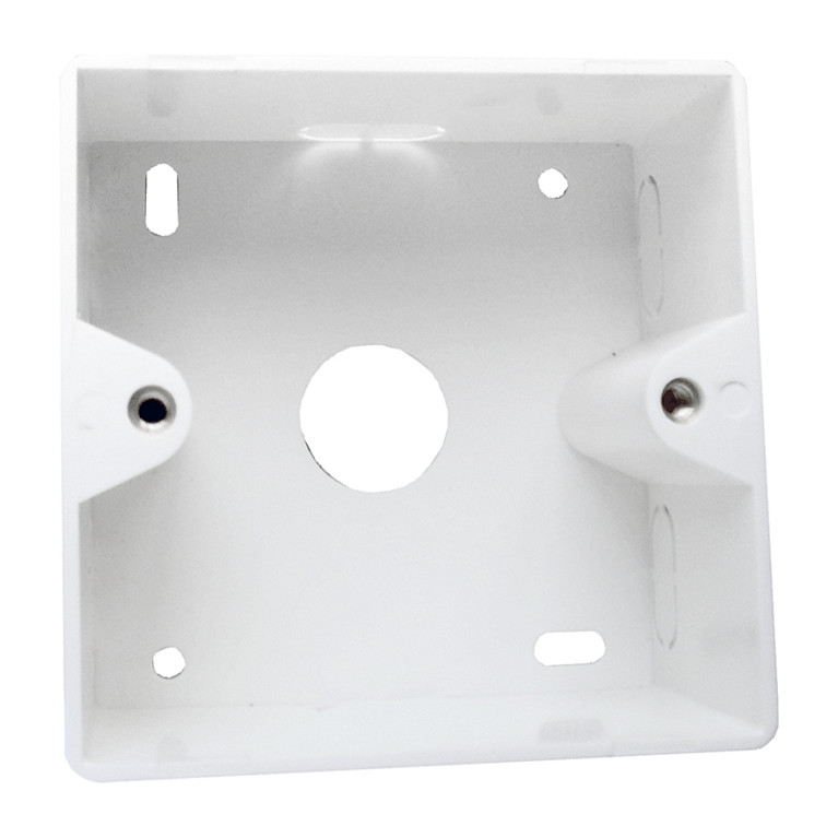 Logilink Surface back box for flush mount outlets, signal white