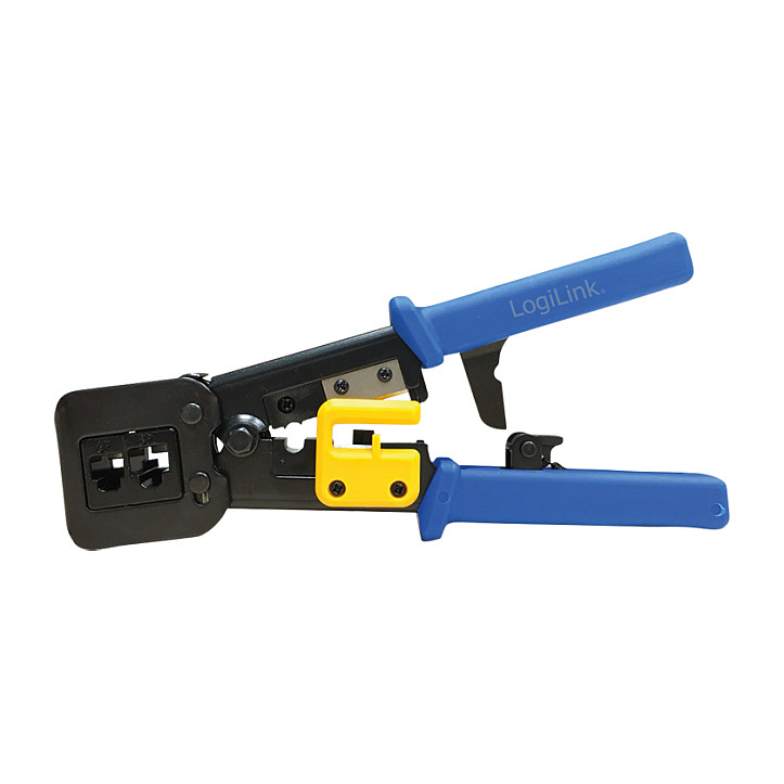 Crimping Tool Dual Modular 8/6P + Pass Through (EZ), with cutter