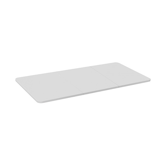 Table Top, 3-piece partioned, 1200x600mm, white Büro-Ausstattung