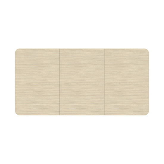 Table Top, 3-piece partioned, 1200x600mm, natural wood
