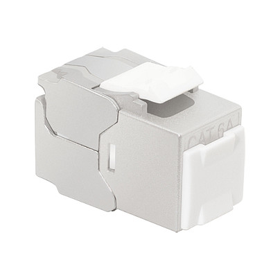 Logilink Keystone jack Cat.6A STP dust cap type 14.4mm 22-26 AWG, 24 pieces