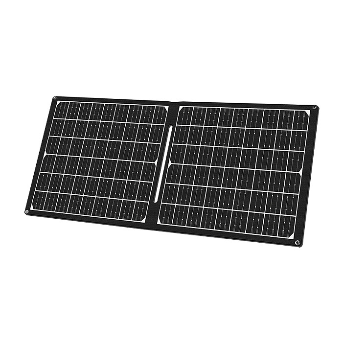 Foldable Solar Panel, 1x USB-C, 1x USB-A, DC out, 30W Solar