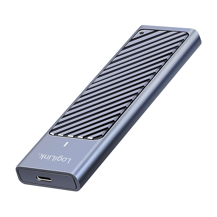 USB 3.2 Gen2x2 (20Gbps) SSD Enclosure USB-C to PCIe NVMe/SATA Externe Gehäuse