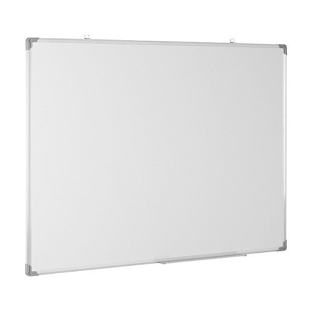 Dry Erase Whiteboard, wall-mounted, metal, 90x60cm