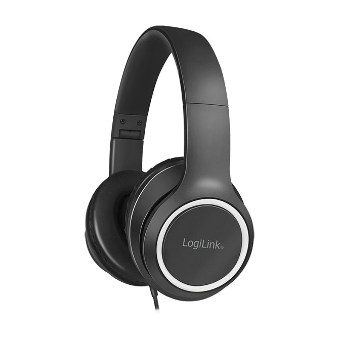 Headset Stereo, with Microphone, 1x 3.5mm, black Kopfhörer & Headsets