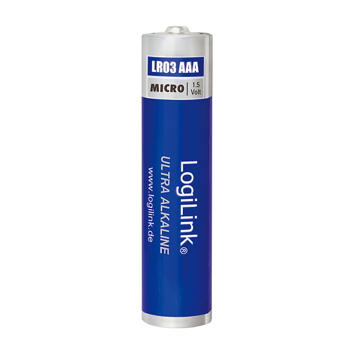 Battery, Ultra Power Alkaline AAA, 8pcs. shrink foil