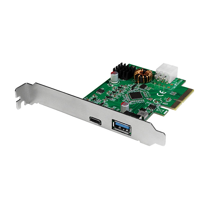 PCI-Express Card, USB 3.2 Gen2, USB-A & USB-C (PD) Computer