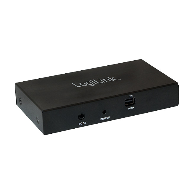 DisplayPort splitter, 1x2-port, 1x mini DP to 2x HDMI, 4K/30 Hz, HDCP