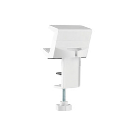 Table mount clamp-on cable organizer