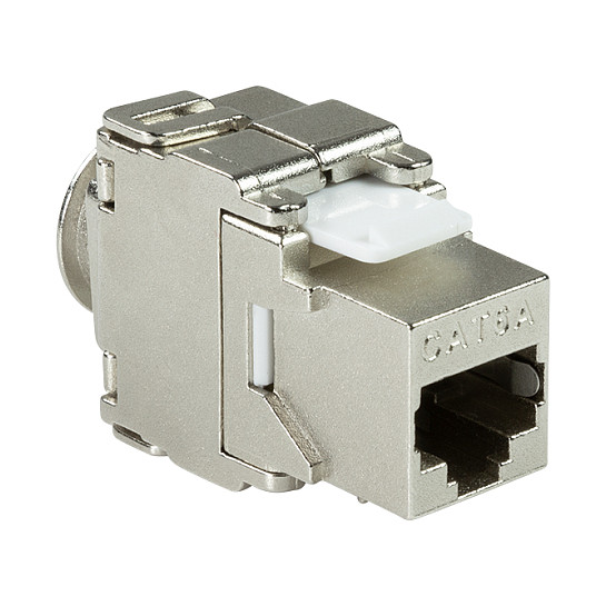 Keystone jack Cat.6A STP EconLine 17.2mm 22-26 AWG
