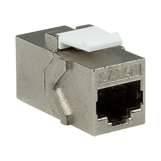 Keystone coupler Cat.6A STP, 2xRJ45, EconLine
