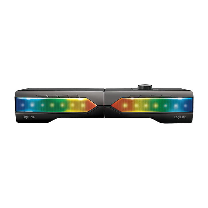 Speaker, Active, Soundbar, with Lighting, 2.0 CH, BT/3.5mm stereo