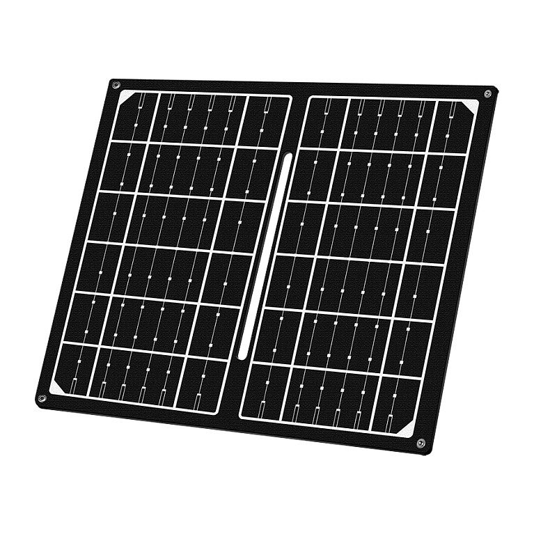 Foldable Solar Panel, 1x USB-A, 7W Solar