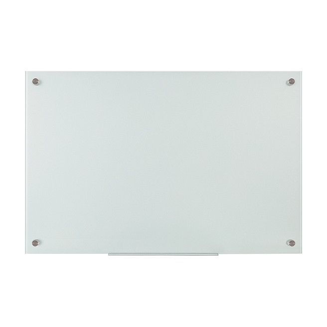 Dry Erase Whiteboard, wall-mounted, glass, 60x90cm