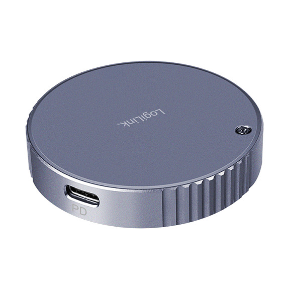 USB 3.2 Gen2x1 SSD Enclosure USB-C to PCIe NVMe, 100W PD, magnetic