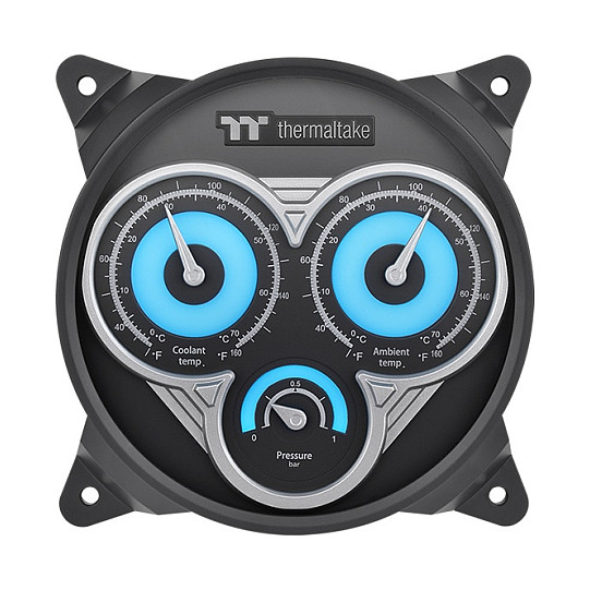 K Thermaltake Pacific TF3 Liquid Cooling System Dashboard Black