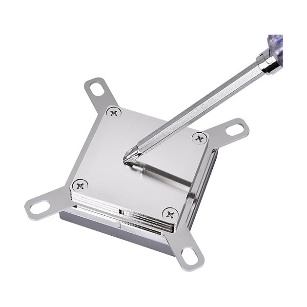 K Thermaltake Pacific W8 CPU Water Block Silver