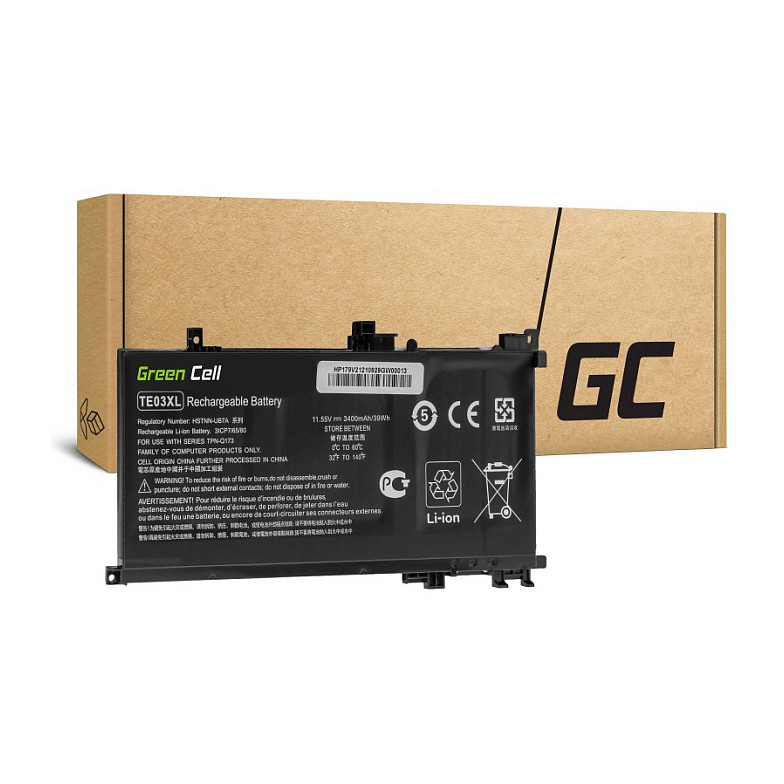 Green Cell TE03XL Battery for HP Omen 15-AX052NW 15-AX055NW 15-AX075NW 15-AX099NW, HP Pavilion 15-BC402NW Batterien