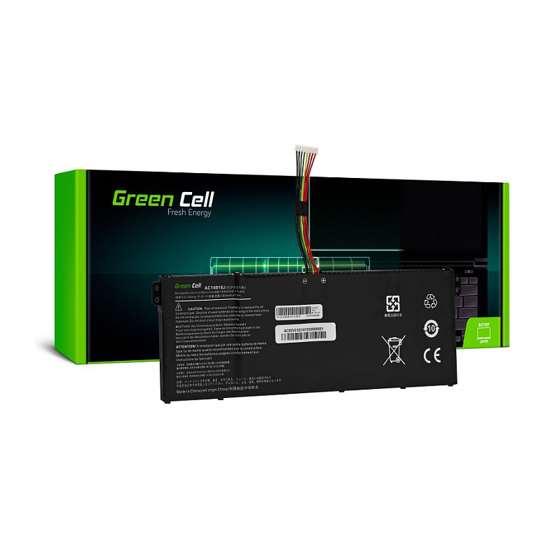Green Cell AC14B13J AC14B18J Battery for Acer Aspire 3 A315-23 A315-55G ES1-111M ES1-331 ES1-531 ES1-533 ES1-571 Batterien