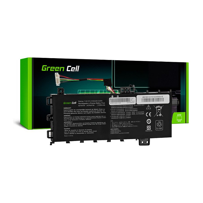 Green Cell battery B21N1818 C21N1818-1 for Asus VivoBook 15 A512 A512DA A512FA A512JA R512F R512U X512 X512DA X512FA X512FL Batterien
