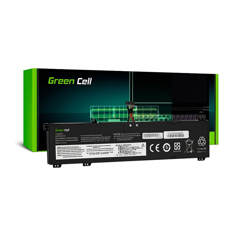 Green Cell L19C4PC1 L19M4PC1 Battery for Lenovo Legion 5 5-15ARH05 5-15ARH05H 5-15IMH05 5-15IMH05H 5P-15ARH05H 5P-15IMH05H Batterien