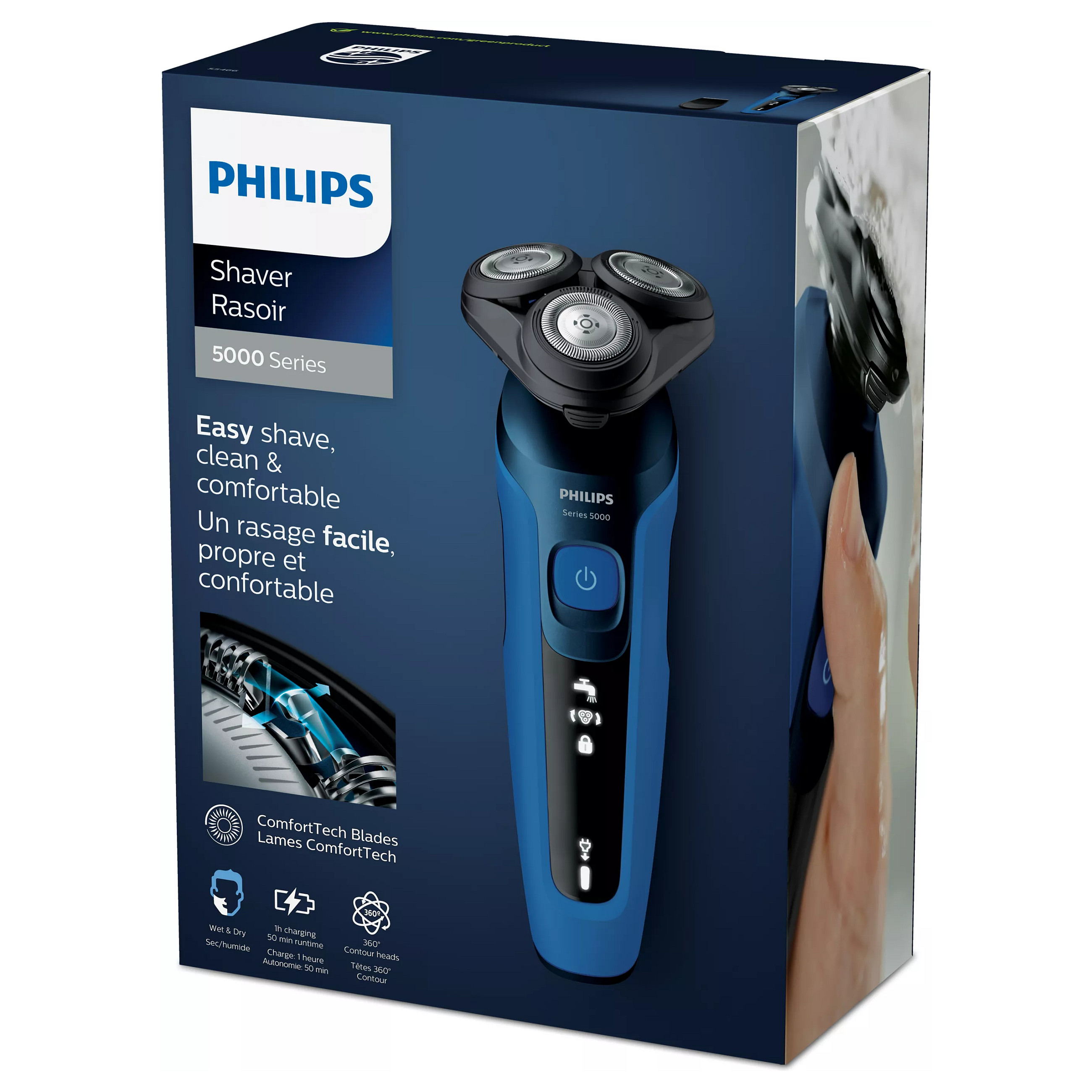 Shaver Series 5000 blue black (S5466 17)