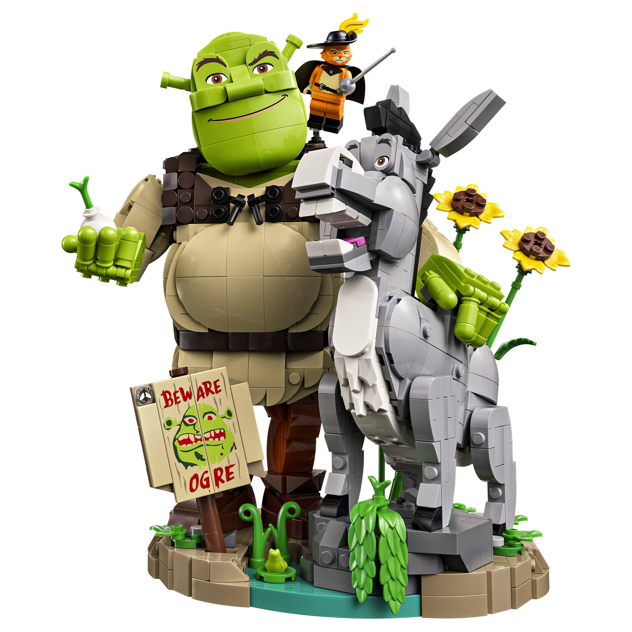LEGO 72423 Shrek, Esel und Der Gestiefelte Kater