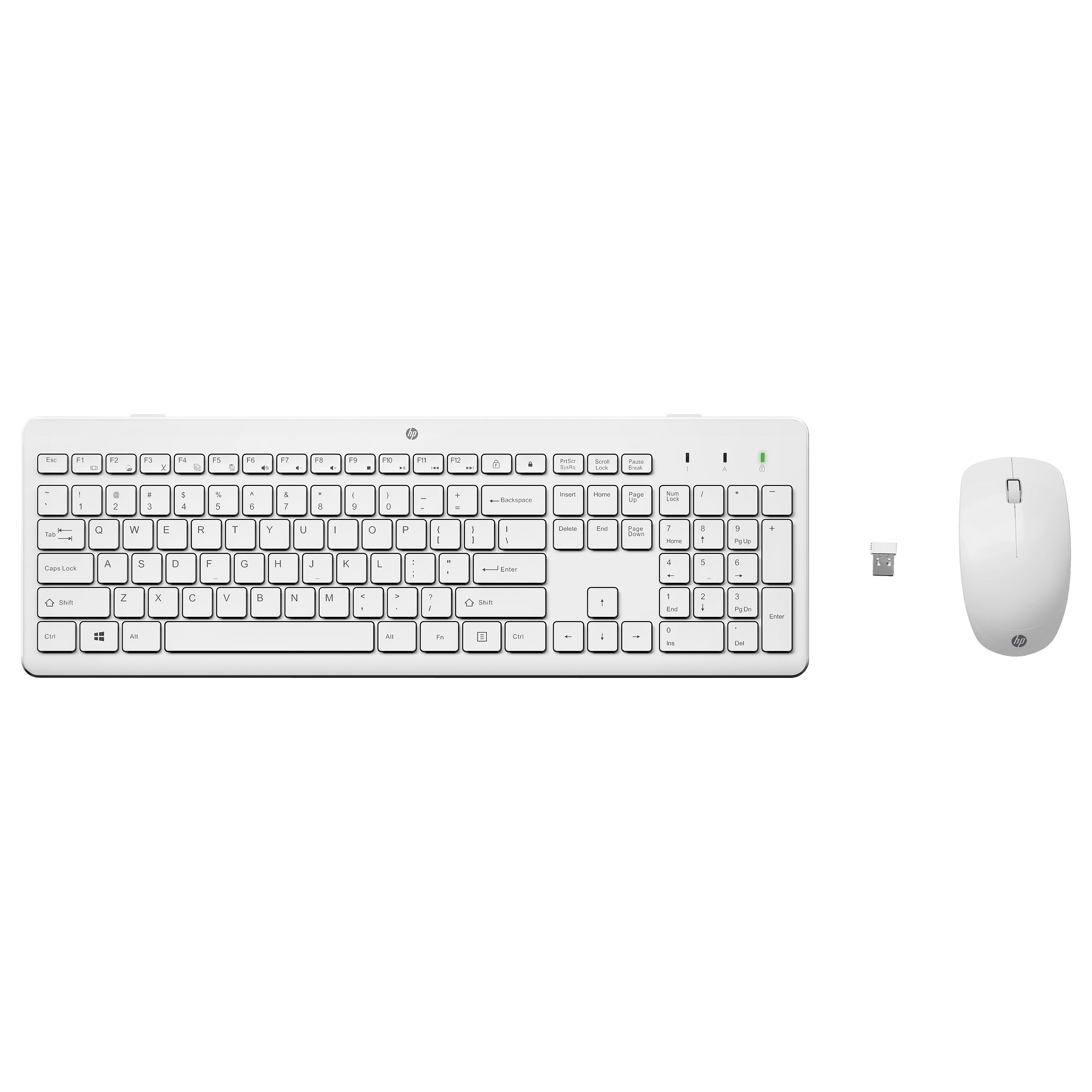 HP 230 Wireless Mouse and Keyboard Combo - French - Maus - 1.600 dpi Mäuse & Tastaturen