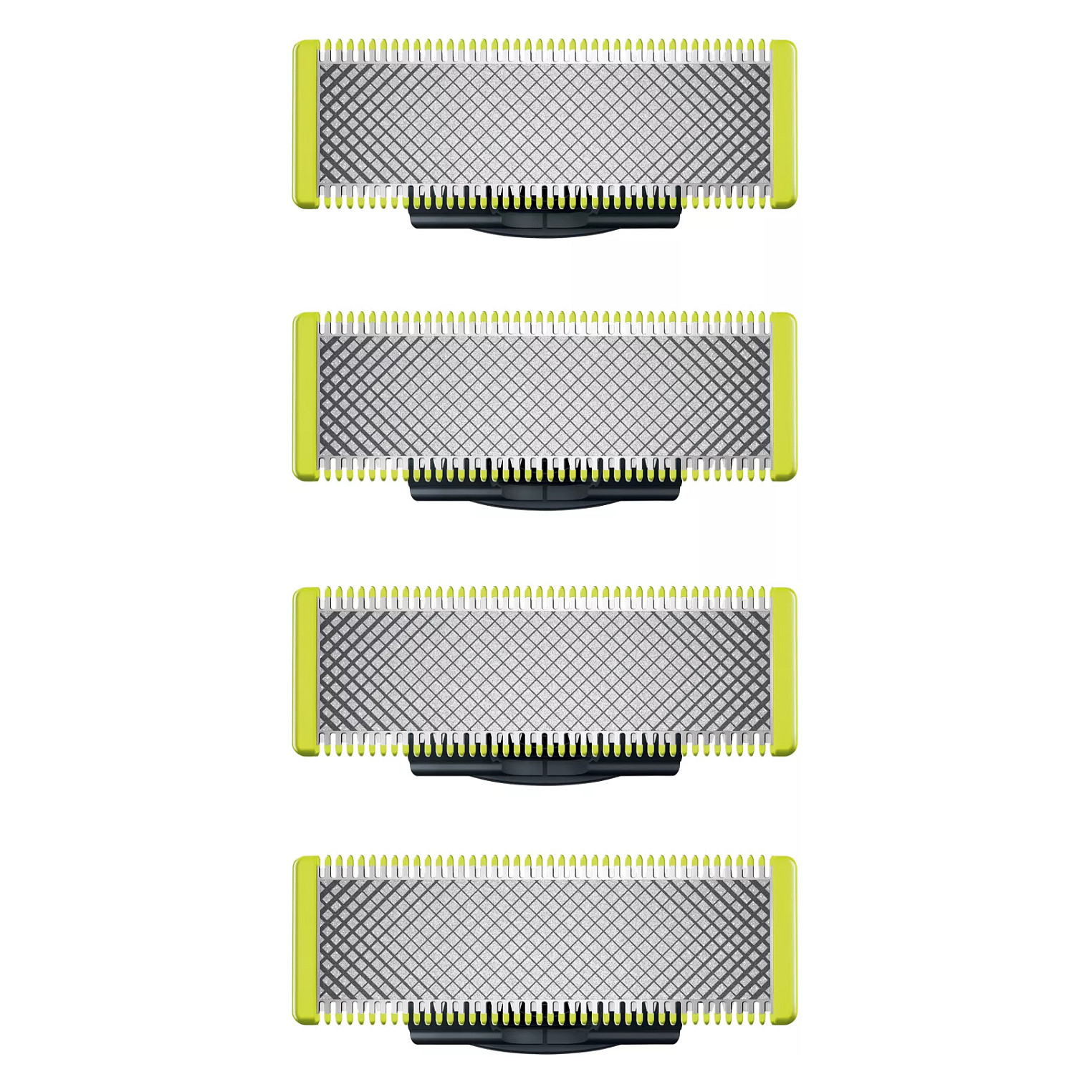 Ersatzklinge OneBlade QP240/50 (silber/hellgrn, 4 Stck)