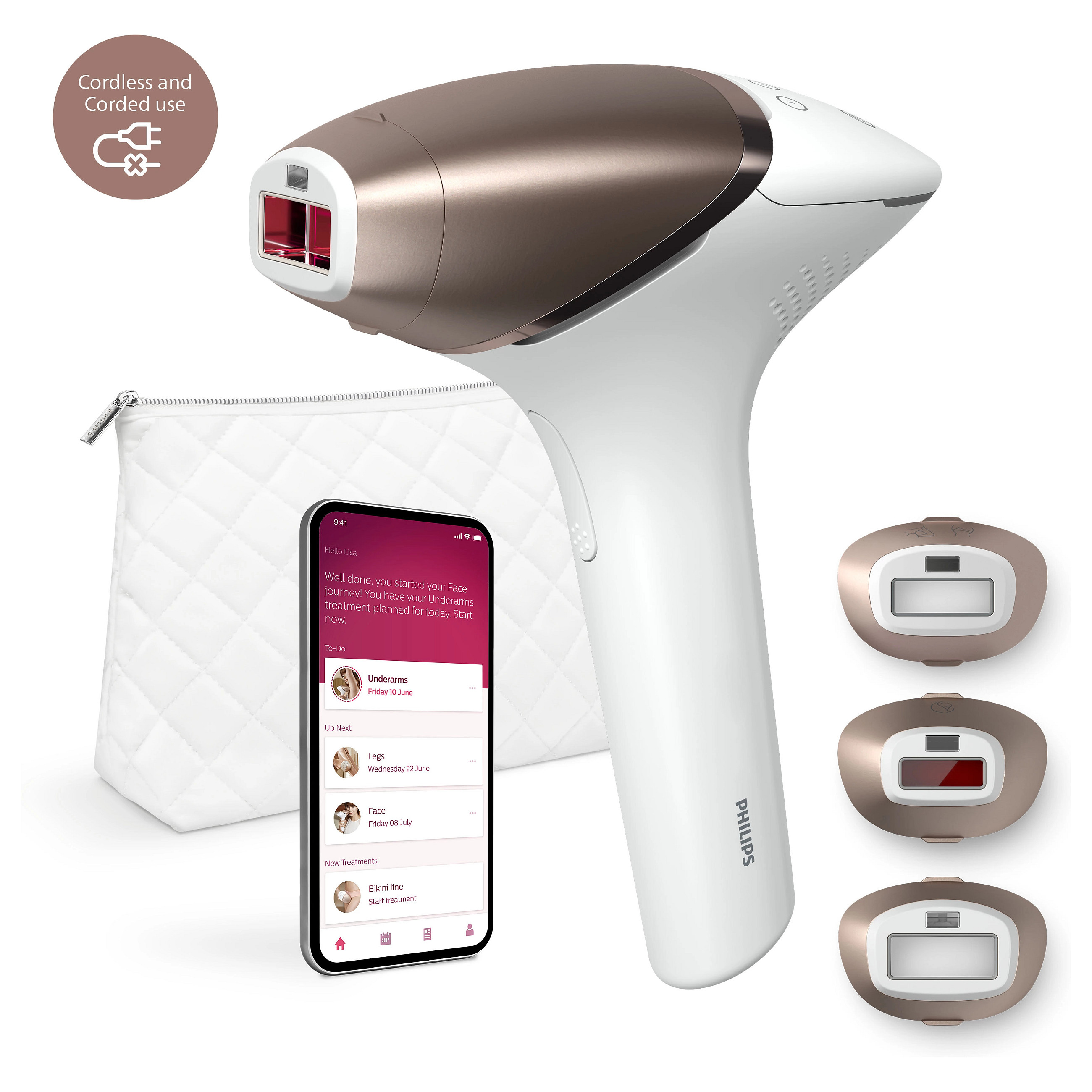 IPL-Haarentferner IPLHaarentferner Lumea Prestige 9000 Series (BRI955 00)