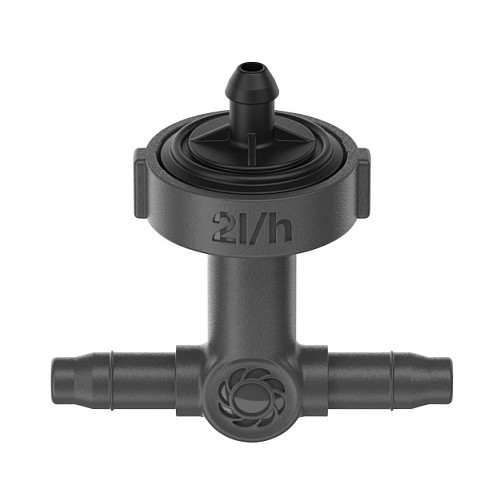 Gardena Micro-Drip-System Reihentropfer 2 l/h (dunkelgrau, 10 Stck, Modell 2023)