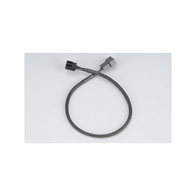 PC-Lüfter Verlängerungskabel [1x PC-Lüfter Stecker 4pol - 1x PC-Lüfter Buchse 4pol] 030 m Schwarz
