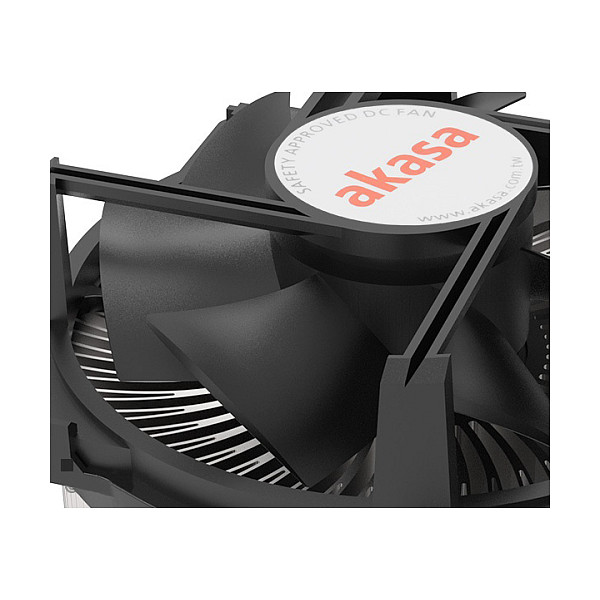 K Akasa AK-CC6606BP01 Low Profile CPU-Kühler - Sockel LGA 1700, 63,2mm hoch