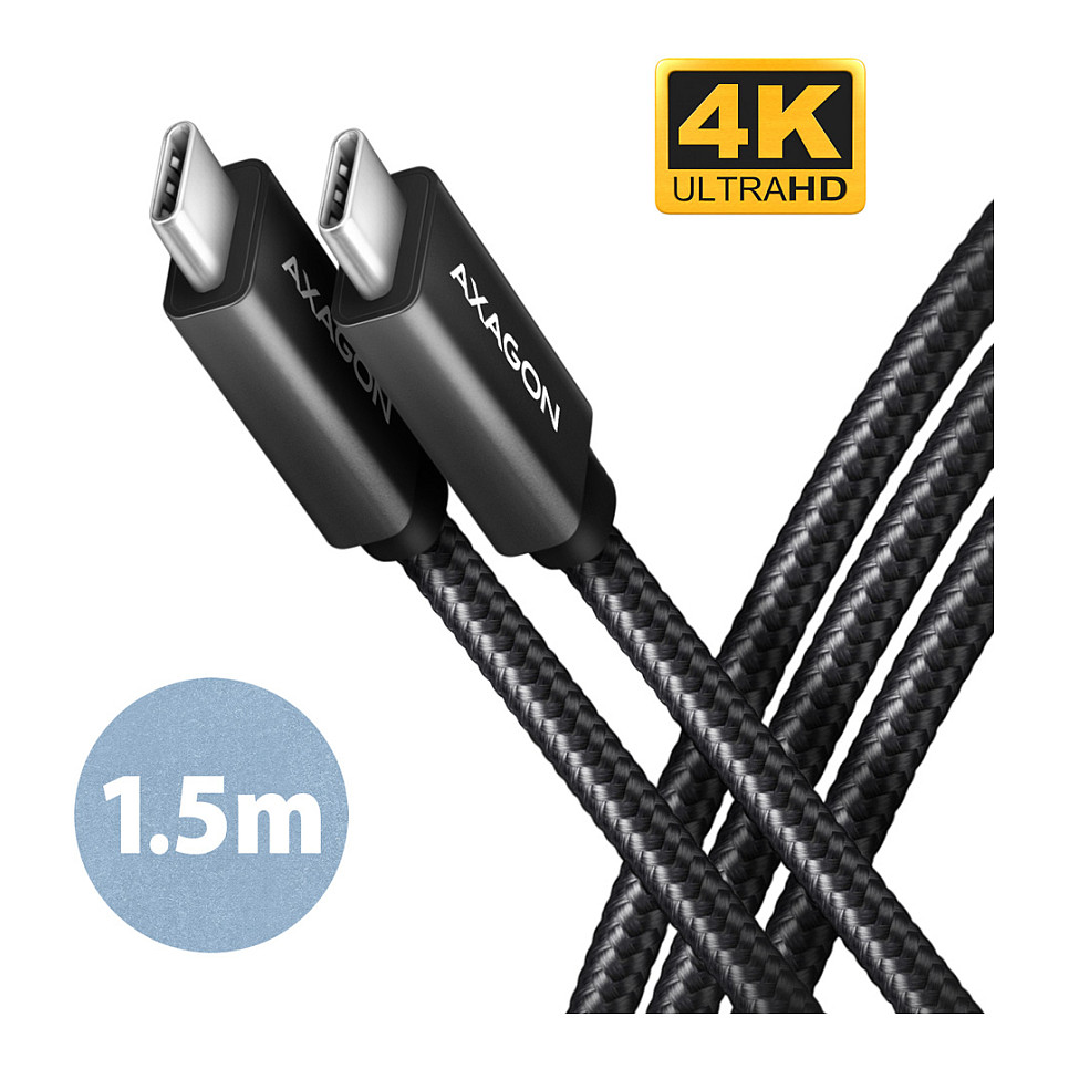AXAGON BUCM32-CM15AB USB-C 3.2 zu USB-C 3.2 - Ladekabel, Datenübertragung
