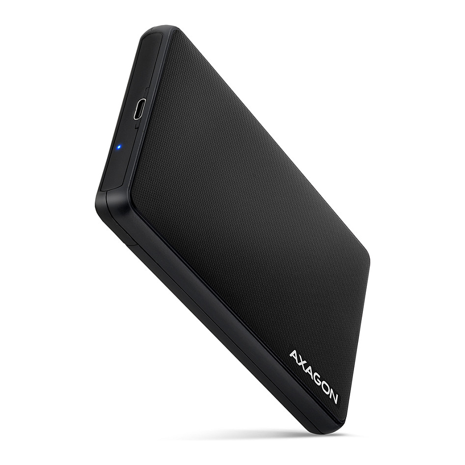 AXAGON EE25-SLC externes 2,5""-Gehäuse, USB 3.0 / SATA III - USB-C, schwarz