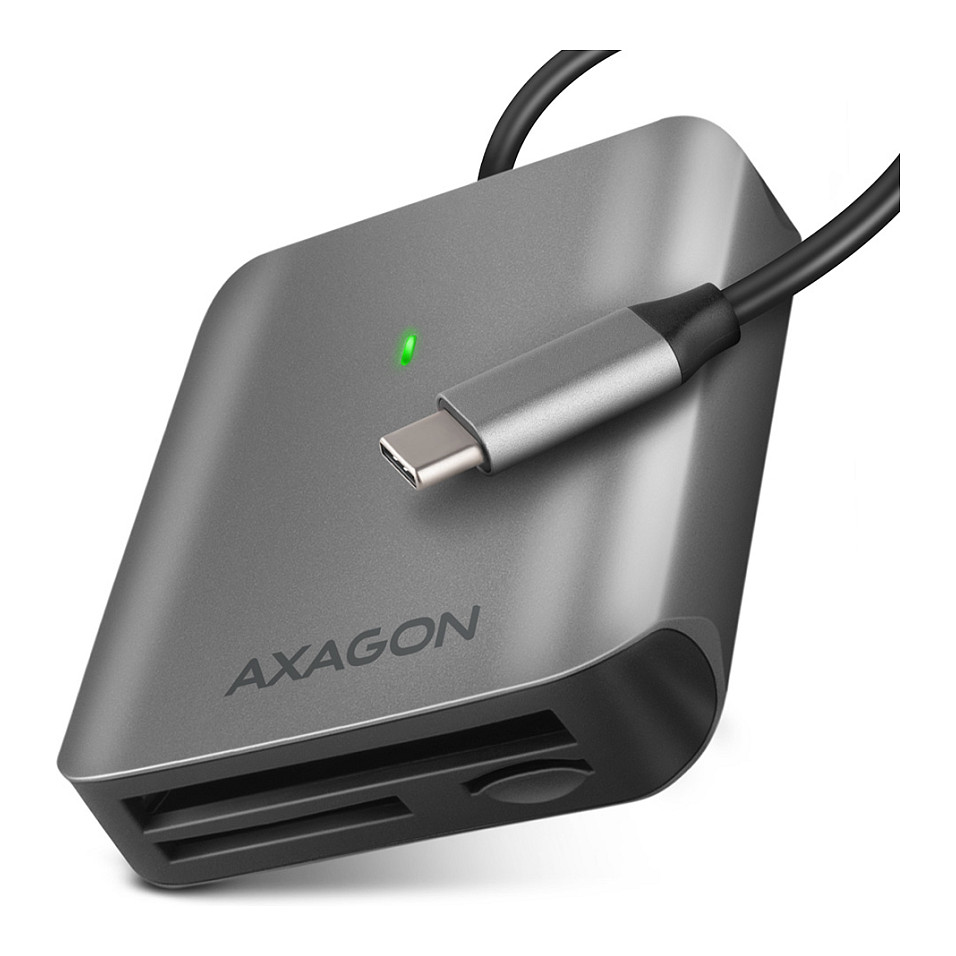 CRE-S3C Externer Kartenleser USB-C 3.2 Gen 1, 3-Slot, SD/microSD/CF, UHS-II