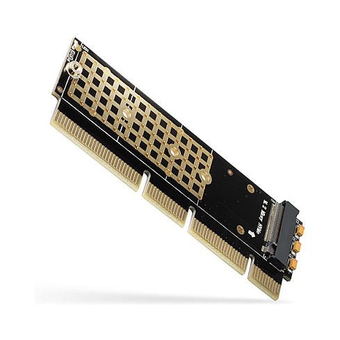 PCEM2-1U PCI-E 3.0 16x - M.2 SSD NVMe, 80mm SSD, low profile 1U