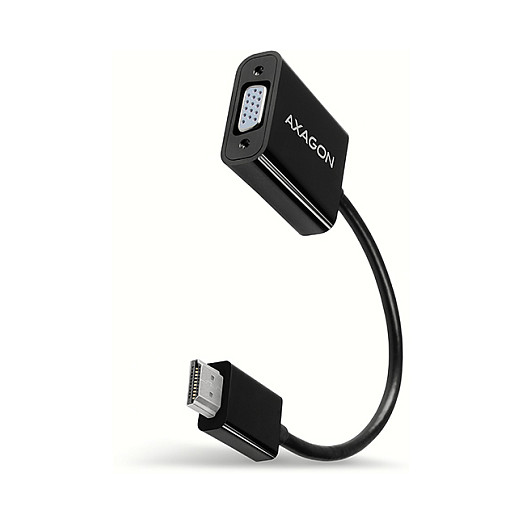 AXAGON RVH-VGN HDMI / VGA Adapter [1x HDMI-Stecker - 1x VGA-Buchse] 15 cm