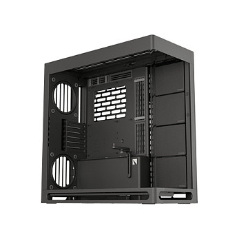 HAVN HS 420 PC-Gehäuse, Midi-Tower, E-ATX, Tempered Glass - schwarz Midi-/Mini-Tower