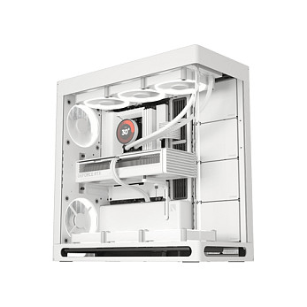 HAVN HS 420 PC-Gehäuse, Midi-Tower, E-ATX, Tempered Glass - weiß