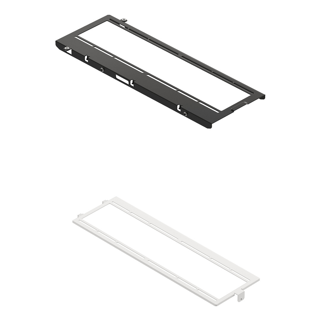 HAVN HS 420 Fan Brackets für 360 mm Radiatoren - weiß