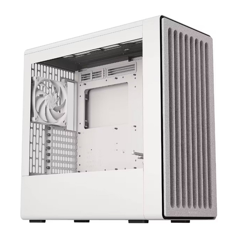 HAVN BF 360 Flow PC-Gehäuse, Midi-Tower, E-ATX, Tempered Glass - weiß Midi-/Mini-Tower