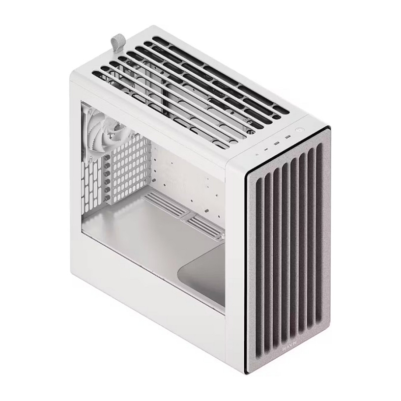 HAVN BF 360 PC-Gehäuse, Midi-Tower, E-ATX, Tempered Glass - weiß